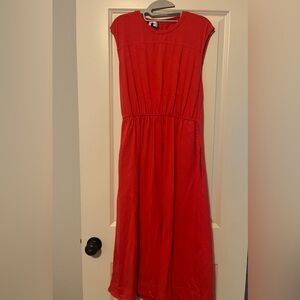 ME+EM Vibrant Red Casual Dress